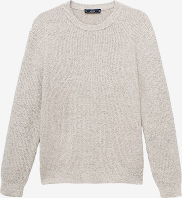MANGO MAN Sweater 'Azores' in White: front