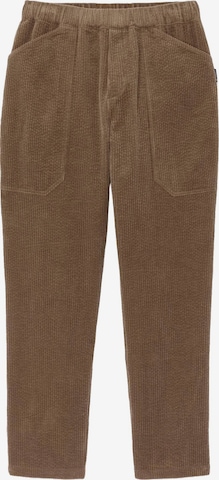 Regular Pantalon chino 'Cordo' Le Temps Des Cerises en marron : devant