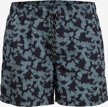 Shorts de bain 'JPSTMAUI' JACK & JONES en noir : devant