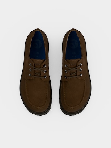 brūns BIRKENSTOCK Kurpes ar šņorēm 'Highwood'