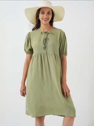 Bigdart Summer Dress in Green: front
