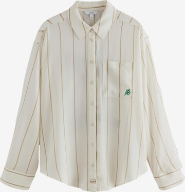 Next - Blusa en blanco: frente