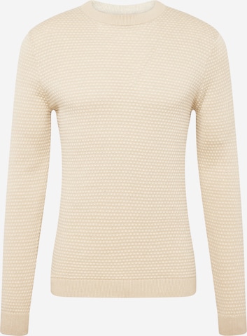 Pull-over 'TAPA' Only & Sons en beige : devant