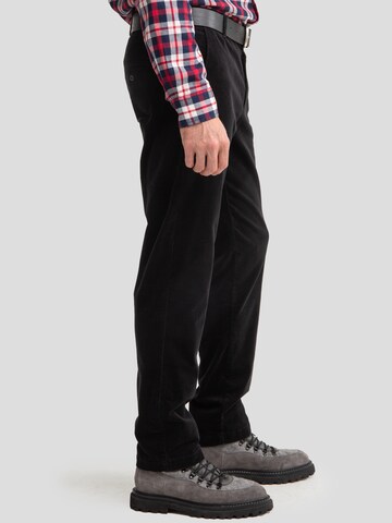 BIG STAR Regular Chino ' TREVIS ' in Zwart