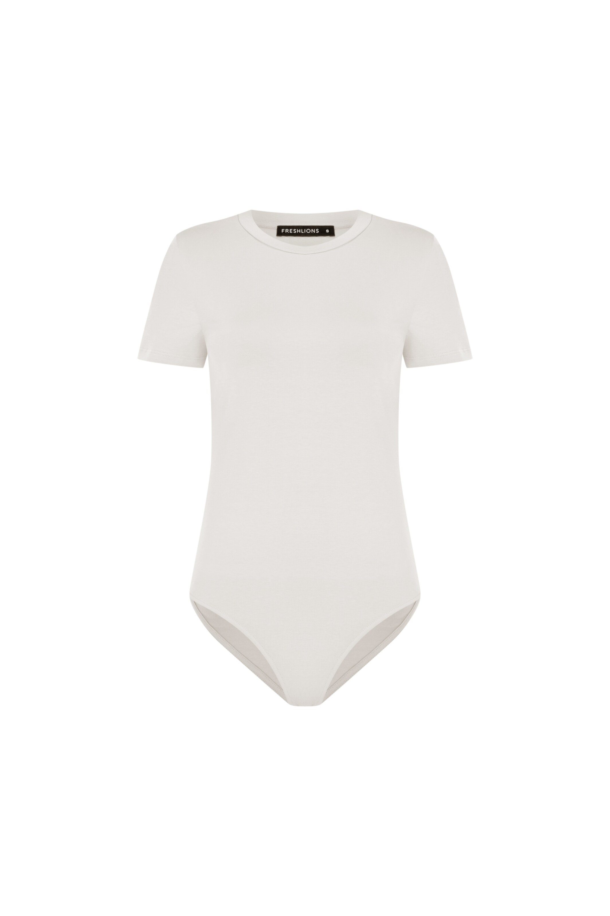 FRESHLIONS Shirt bodysuit 'Amata' in White: front