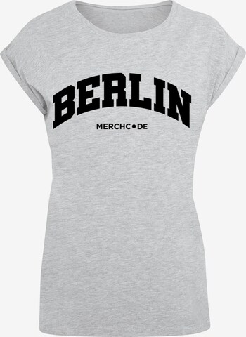 Maglietta 'Berlin' di Merchcode in grigio: frontale