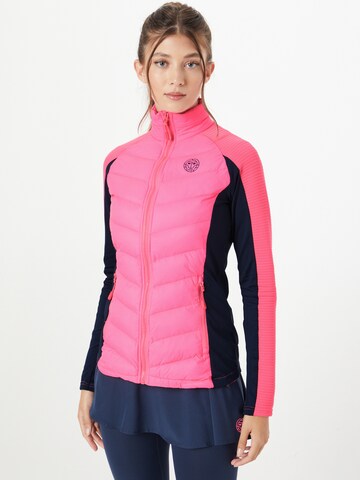 BIDI BADU Athletic Jacket 'Dania' in Pink: front