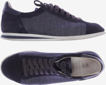 Brunello Cucinelli Sneakers & Trainers in 44 in Blue: front