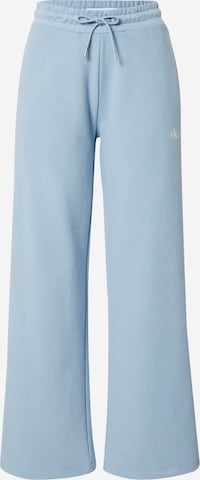 Calvin Klein Jeans Trousers in Blue: front