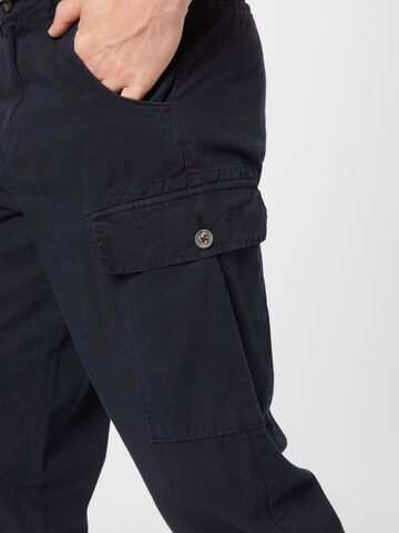 BURTON MENSWEAR LONDON Loose fit Cargo trousers in Blue