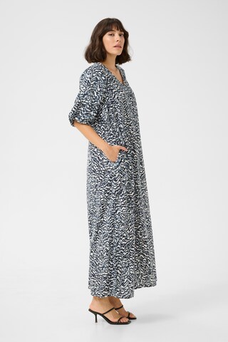 Robe 'Aruffalo' Kaffe en bleu