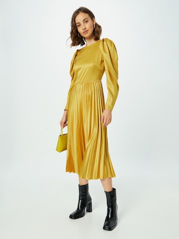 Closet London Dress in Yellow