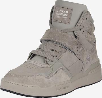 G-Star RAW High-Top Sneakers 'Attacc' in Grey: front