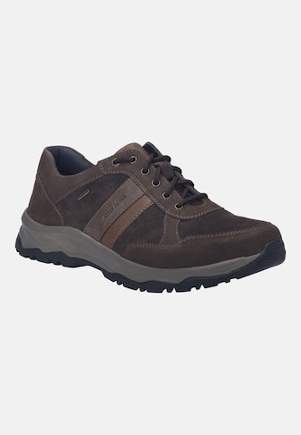 JOSEF SEIBEL Schnürschuh 'LEROY 56' in Braun