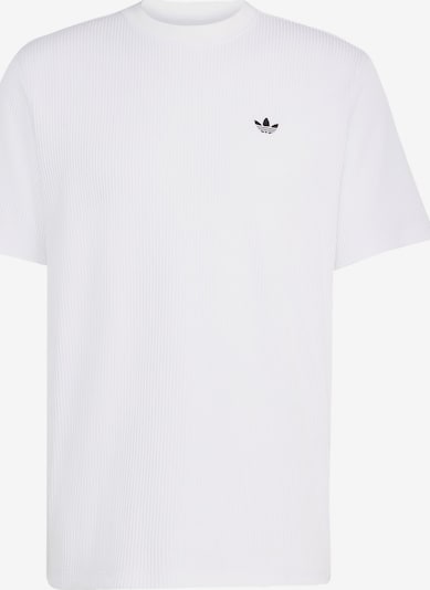 ADIDAS ORIGINALS Camisa 'Trefoil Essentials' em XS em branco, Vista do artigo