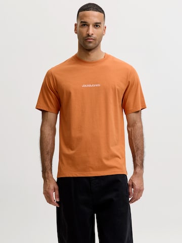 JACK & JONES Tričko 'JCOECHO' - Oranžová