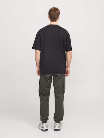 JACK & JONES - Tapered Calças cargo 'JPSTKANE JJNOAH' em cinzento