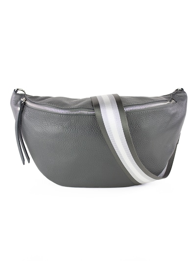 lePelou Gürteltasche 'TORINO'‌ in dunkelgrau, Produktansicht