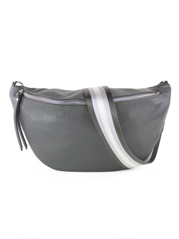 lePelou Fanny Pack 'TORINO' in Grey: front