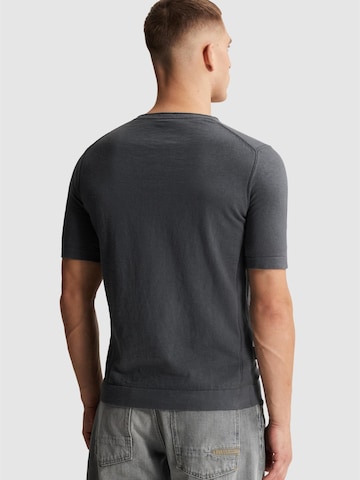 CAST IRON Shirt 'T-shirt in slub cotton' in Grijs