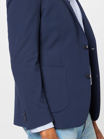 ESPRIT Slim Fit Blazer i blå