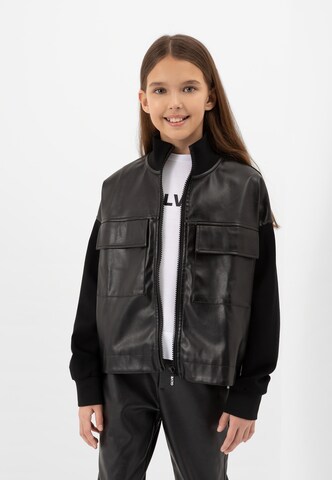 Gulliver Sweatjacke in Schwarz: Vorderseite