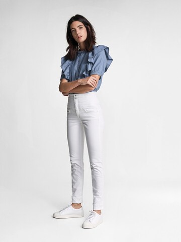 Coupe slim Jean 'Diva' Salsa Jeans en blanc