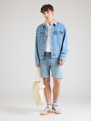 JACK & JONES Regularen Kavbojke 'JJIRICK JJIORIGINAL' | modra barva