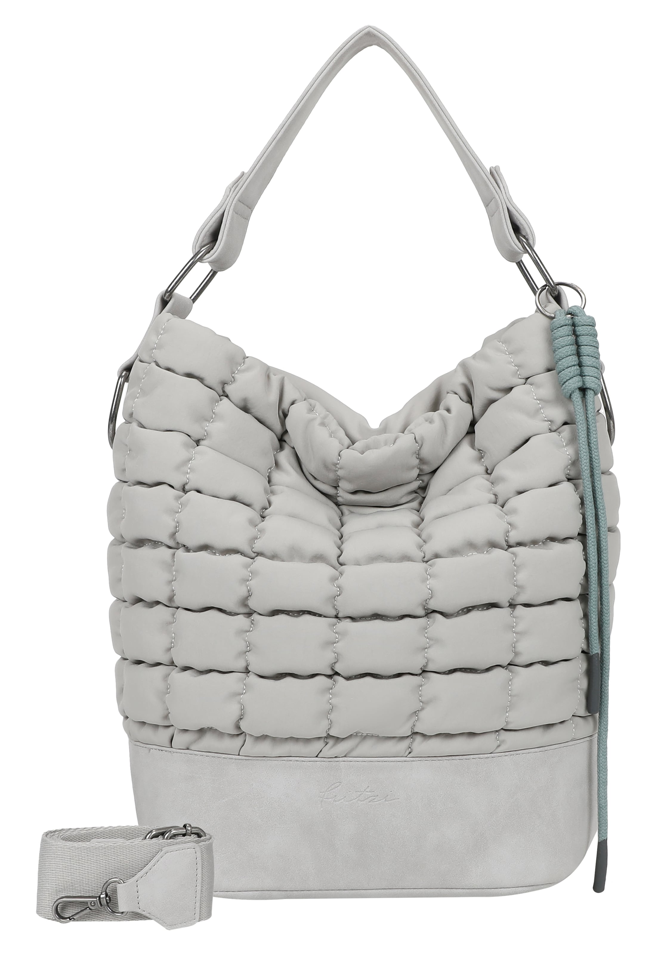 Fritzi aus Preußen Handbag 'Brigitte x fritzi Olga' in Grey: front