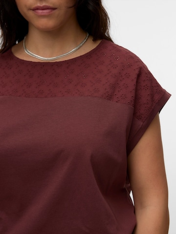 Vero Moda Curve Shirt 'VMCKAYA' in Red