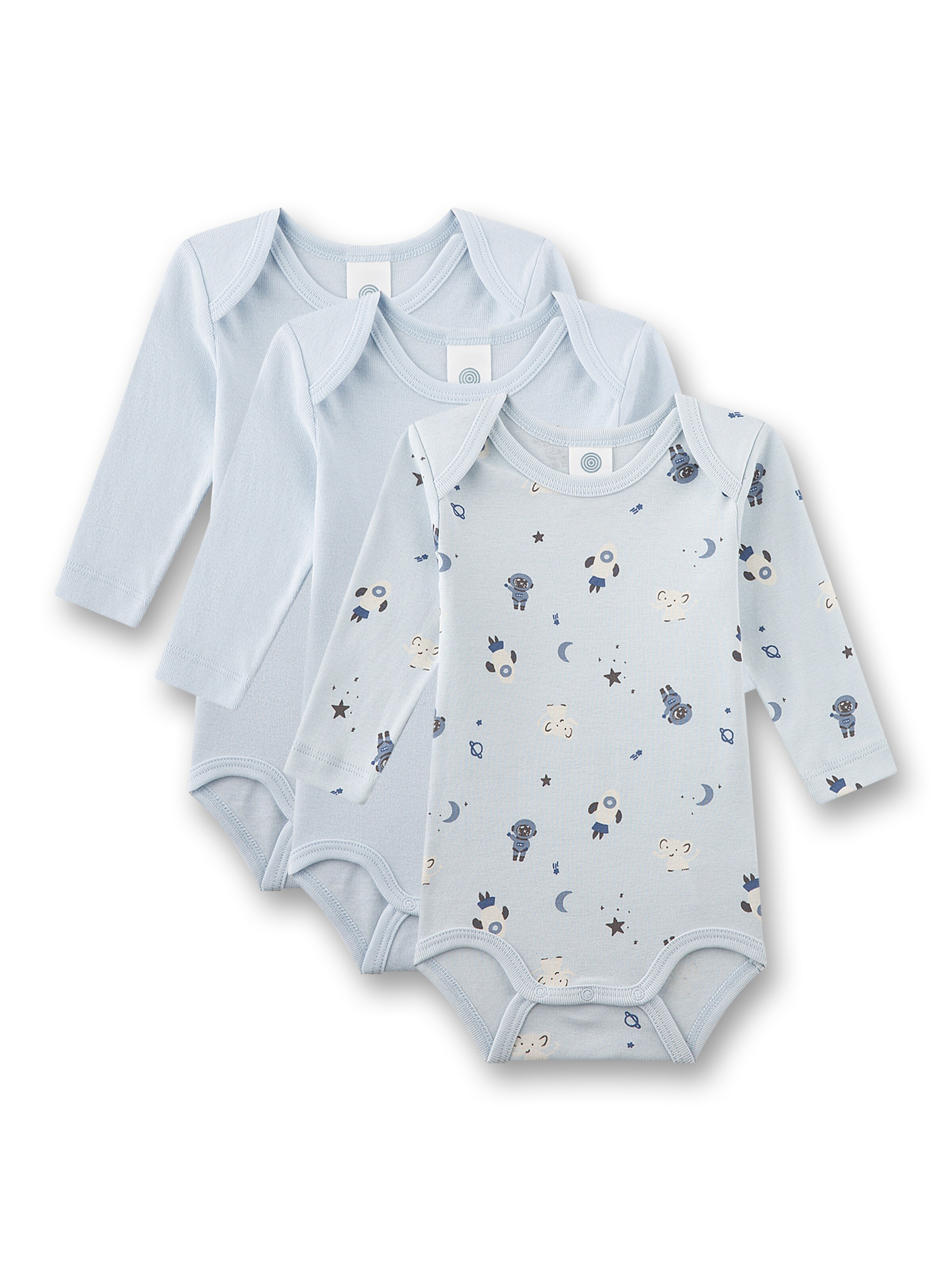 Sanetta Body in Blau: Vorderseite
