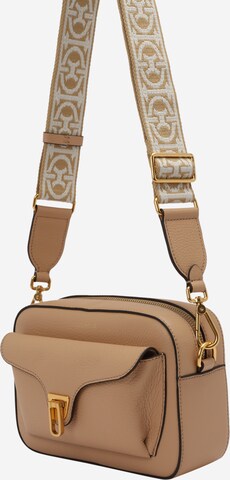 Coccinelle Crossbody Bag in Brown: front