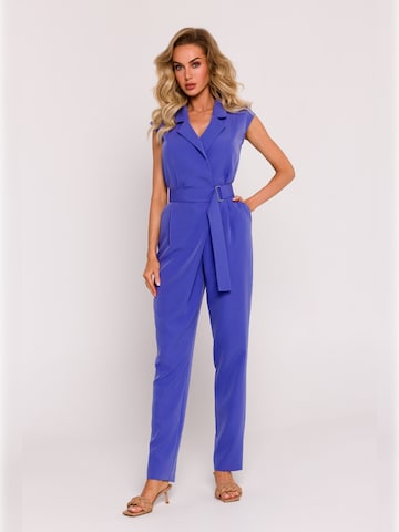 made of emotion - Jumpsuit 'M780' en lila