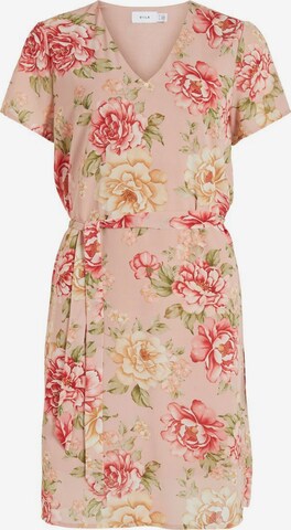 Robe VILA en rose : devant