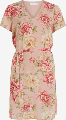 Robe VILA en rose : devant