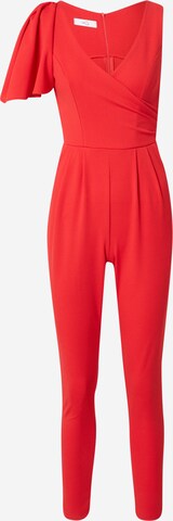 WAL G. Jumpsuit 'BRINNY' in Rood: voorkant