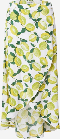 Fabienne Chapot Jupe 'Cora' en citron vert / vert / roseau / blanc, Vue avec produit