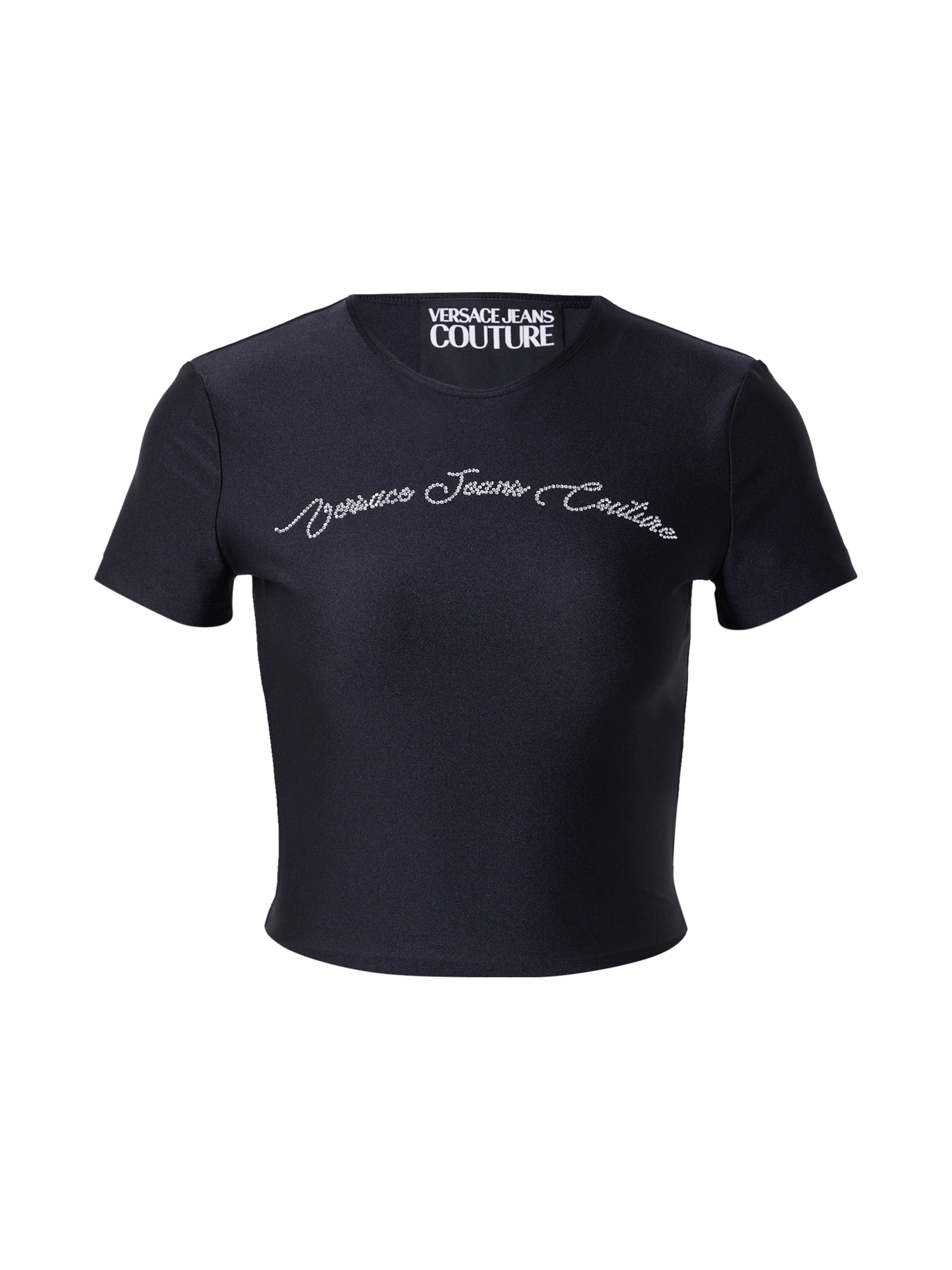 T-shirt Versace Jeans Couture en noir : devant