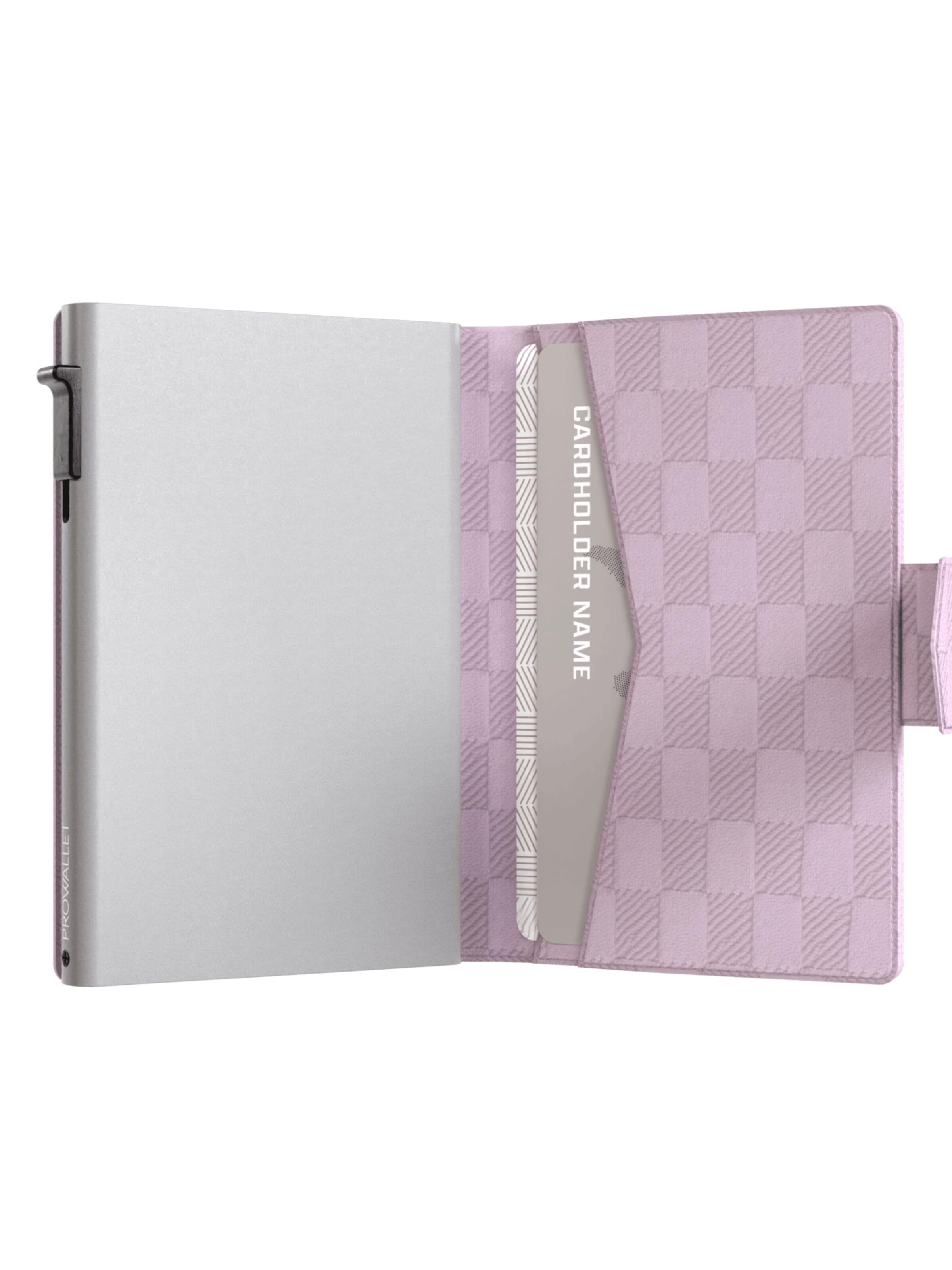 Prowallet Wallet 'Pasjeshouder Plus Panel' in Purple