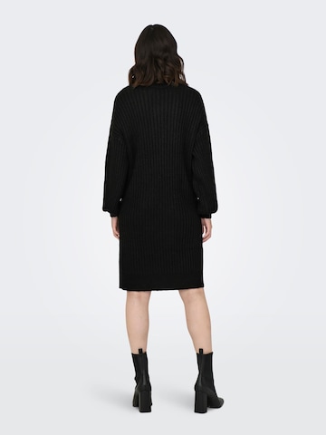 ONLY Knitted dress 'ALLIE' in Black