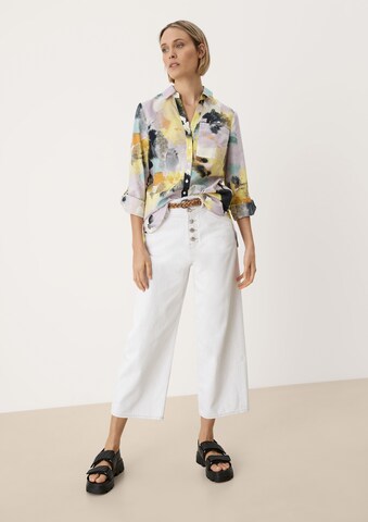s.Oliver Wide Leg Jeans in Weiß