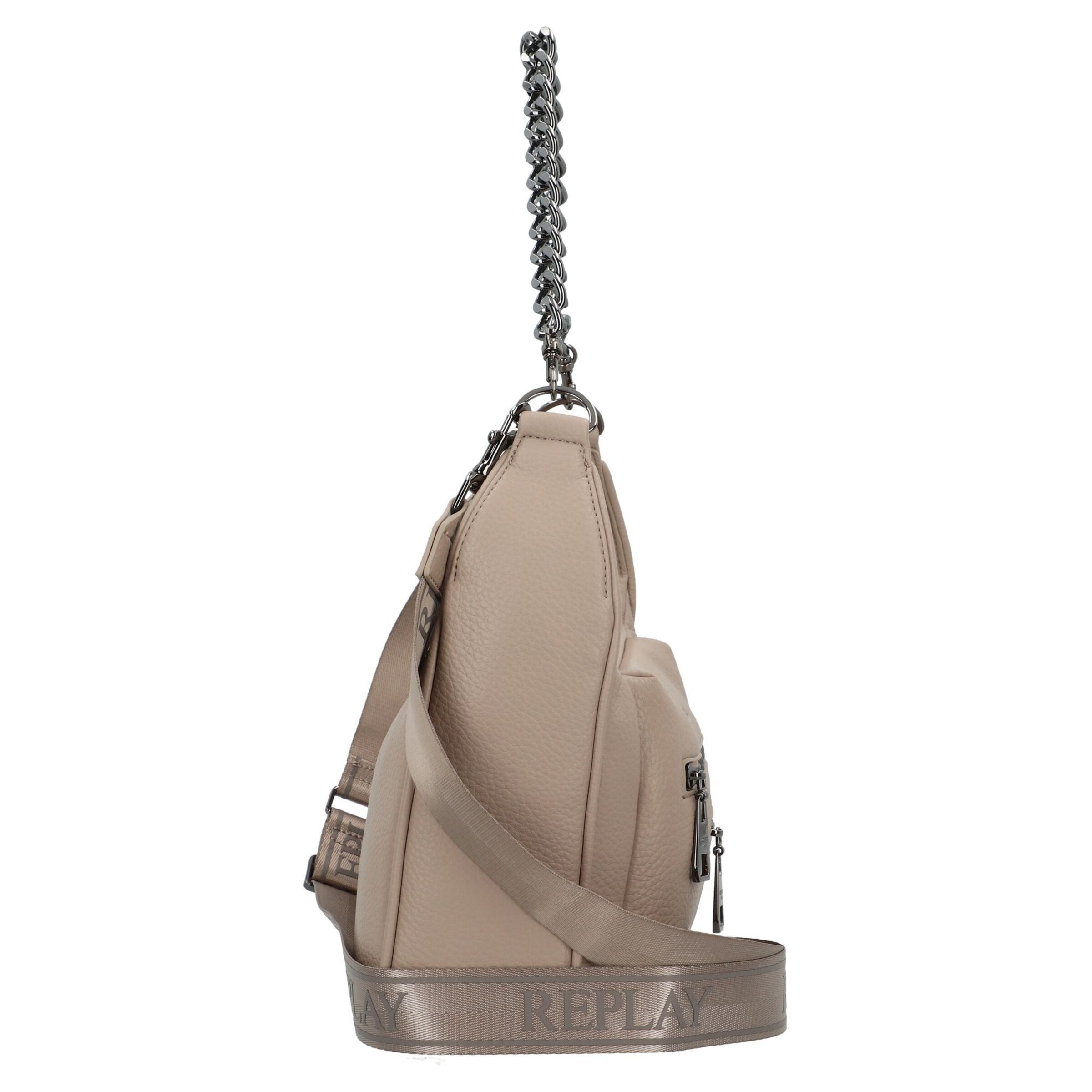 REPLAY Shoulder bag in Beige