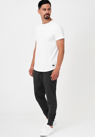 INDICODE JEANS Tapered Broek 'Eberline' in Grijs