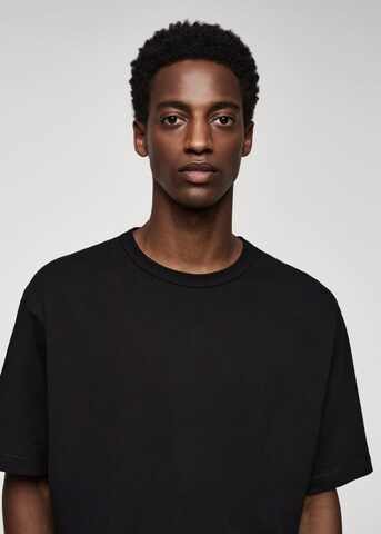 MANGO MAN T-Shirt 'Borg' in Schwarz