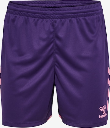 Pantalon de sport 'Core 2.0' Hummel en violet : devant