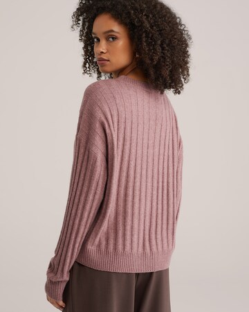 WE Fashion Свитер в Ярко-розовый