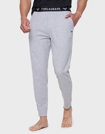 Pantalon de pyjama 'Jackie' Threadbare en gris : devant