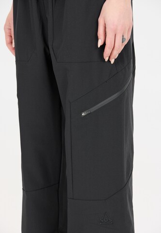 SOS Loosefit Sportbroek 'Fujiyama' in Zwart
