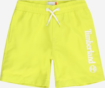 TIMBERLAND Badshorts i grön: framsida