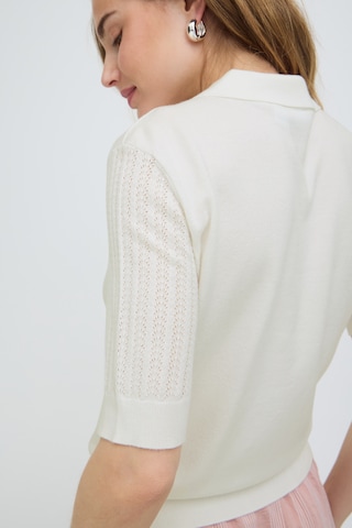 Pull-over 'SARA ' Pulz en blanc